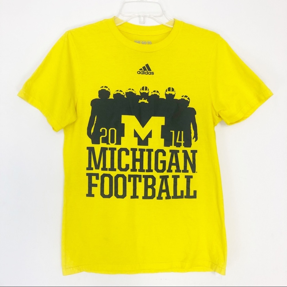 Adidas Michigan Football Tee Size Small